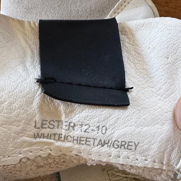 Vintage Havana Lester White Black Grey Gray High-Top Sneakers Size 10 - Picture 8 of 8